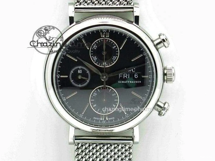 MIROTIME 1222 Thermal Pilot Chrono SS AZF 1:1 Best Edition Brown Dial on Brown Leather Strap A 7062